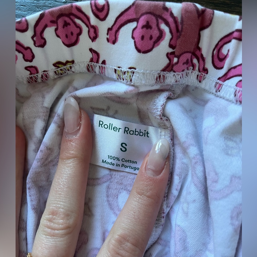 Roller Rabbit monkey pjs - Picture 5 of 6